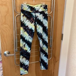 Athleta Girl tie dyed leggings, XL